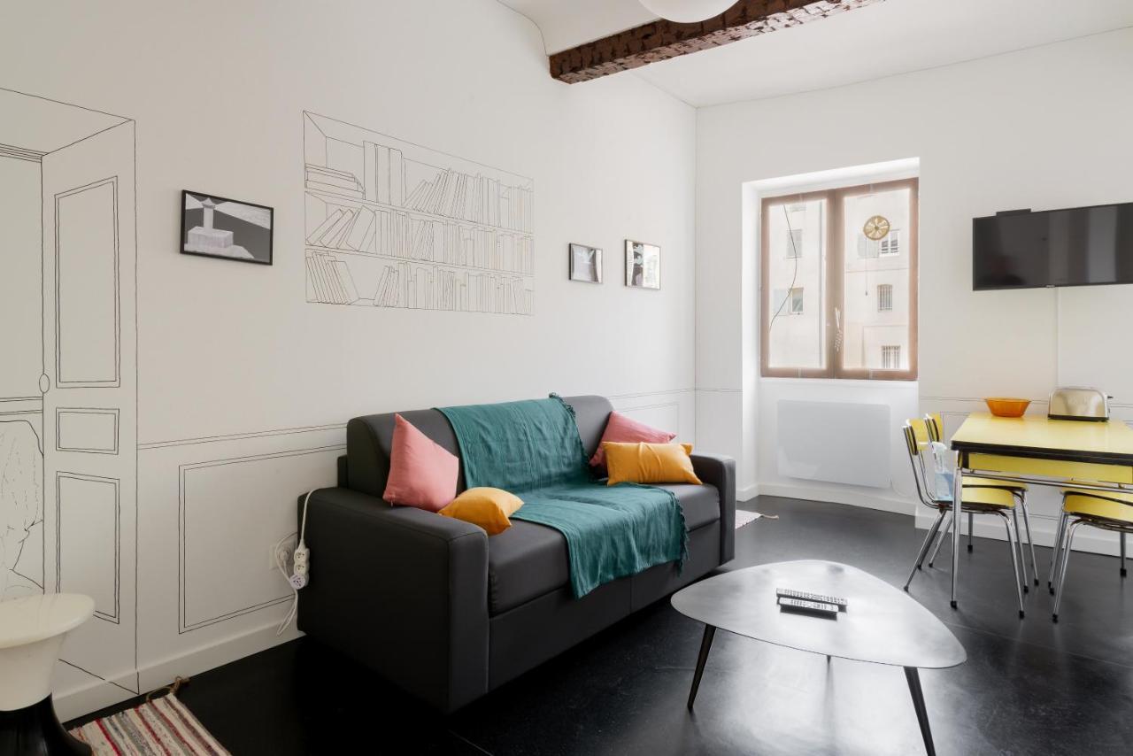 Apartament Mini Loft Au Coeur Du Panier - Marsylia Zewnętrze zdjęcie